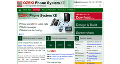 Desktop Screenshot of ozekiphone.com